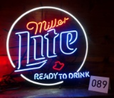 Miller Lite Neon Light Sign