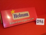 Plastic 1975 Holsum Sign