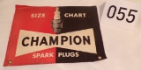 1952 Champion Spark Plugs Size Chart