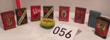 9 Miscellaneous Tobacco Tins