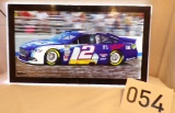 Brad Keselowski Miller Beer Motion LED Sign