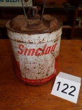5 Gallon Sinclair Oil Can