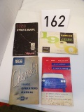 Lot Of 4 Original Owner's Manuals