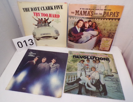 LOT- The Dave Clark Five, The Letterman, Paul Revere and the Raiders, The Mama's and the Papas