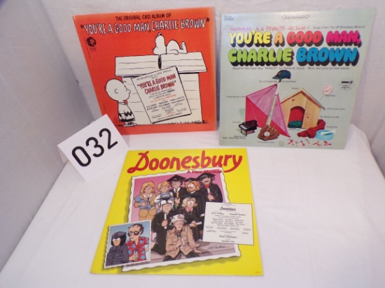 Doonesbury and Charlie Brown LOT