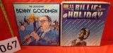 Record LOT- 33 1/3- Four record set of Billy Holiday and Five Record Set of Benny Goodman