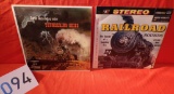 Record LOT- Steam Railroading Under Thundering Skies, Railroad sounds