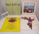 Record LOT- Annie Get Your Gun, A Chorus Line, Fiddler on the Roof, Cabaret