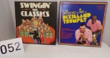Record LOT- Swingin' the Classics Box Set, Louis Armstrong and Al Hirt