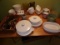 Table lot of kitchenware