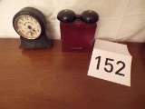 Vintage clock and ringer
