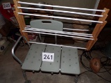 Bath bench and drying rack