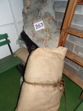 Misc. chair cushions, blankets and Canvas hammock