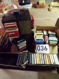 Lot of 8 track tapes and cassettes