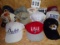 12 NCAA college hats