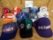 12 NFL hats