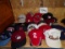 Large lot of 25 minor league sports hats