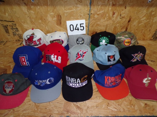 15 NBA hats