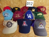 12 NCAA College hats