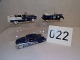 3 Penn State toy cars/trucks