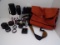 Olympus Camera With 4 Lenses And Flash