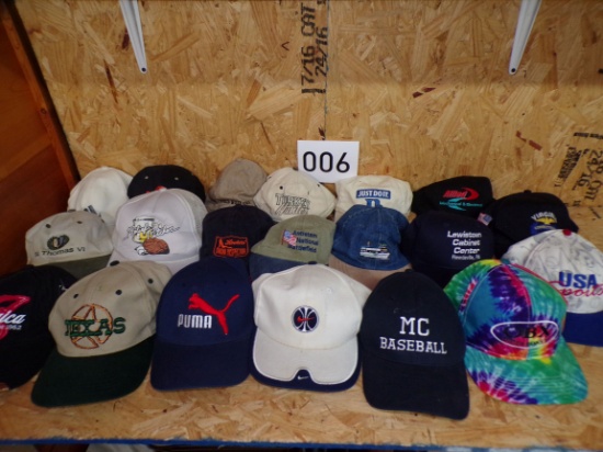 Lot Of 20 Misc. Advertising Hats