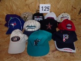 Lot Of 12 Mlb Baseball Hats