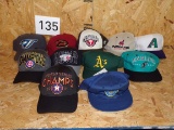 Lot Of 11 Mlb Baseball Hats