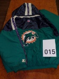 Starter Miami Dolphins Hooded Winter Jacket