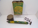 Claster's Tin Can And Myers Tin Sprayer