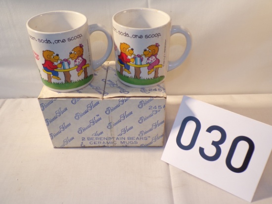 1987 Princess House Berenstain Bears Mugs