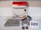 PlayStation with Box and Paperwork