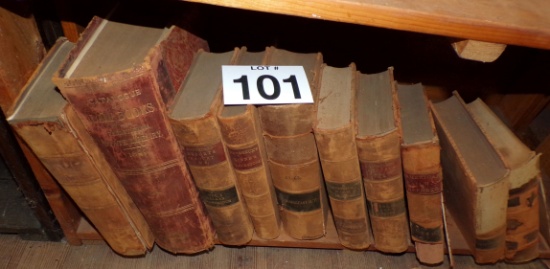 Lot of 10 Law books