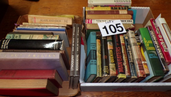 2 Boxlots of books