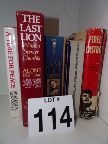 Lot of 5 Country Leader books