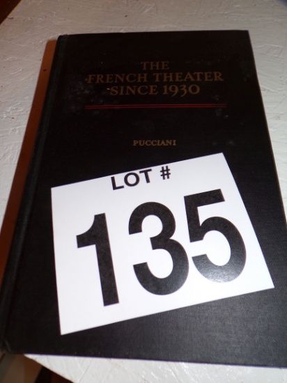 The French Theater Since 1930