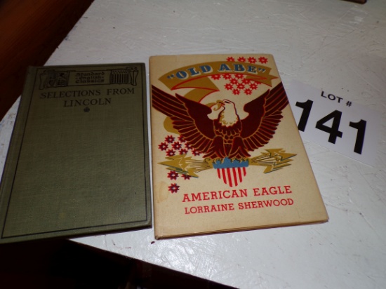 Lot of 2 Lincoln Books