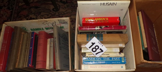 3 Boxlots of books