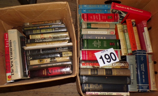 2 Boxlots of books