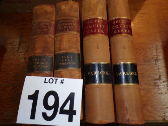 Lot of 4 Law books