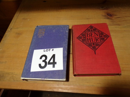 Ben Hur Wallace Vol. I. and Ben Hur A Tale of the Christ