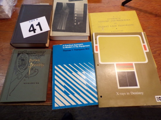 Lot of 6 Medical Books