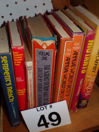 Lot of 8 Science Fiction Books