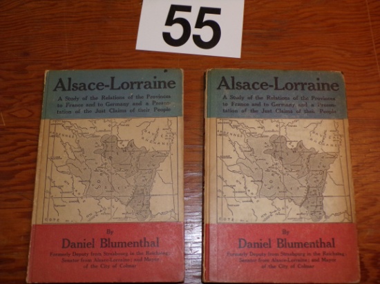 Two copies of Alsace-Lorraine