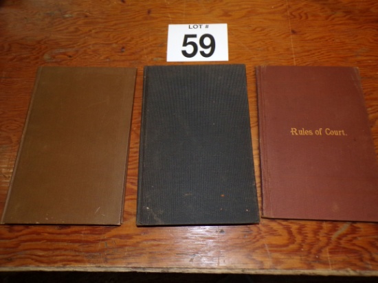 Lot of 3 books