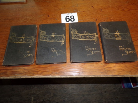 The Poetical Works Volume 1-4; Complete Set