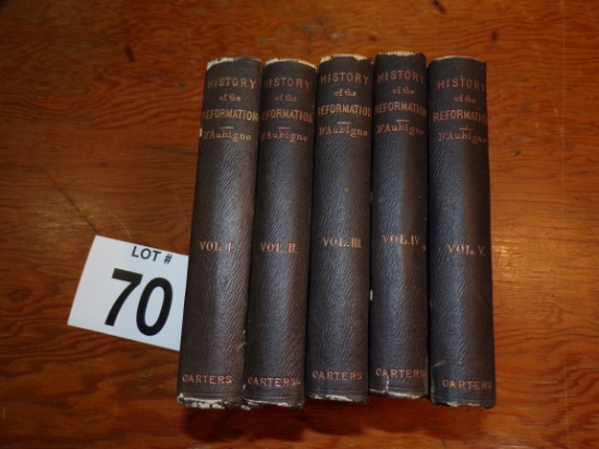 History of The Reformation of the Sixteenth Century Volumes 1-5