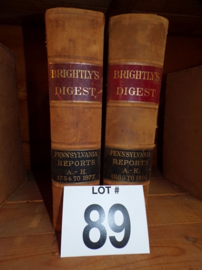 Lot of 2 Law books