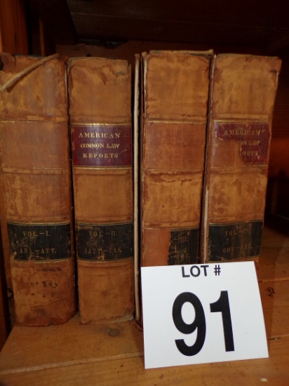 Lot of 4 Law books