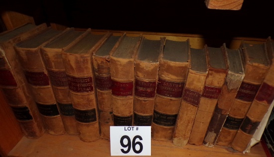 Lot of 13 Law books
